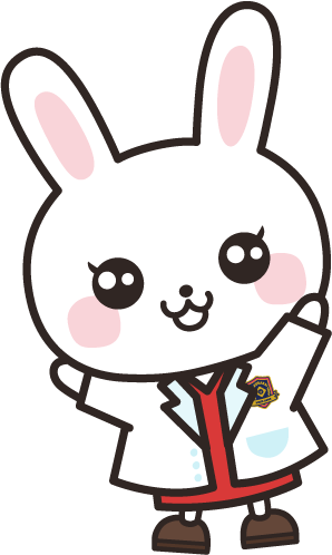 ラビット矯正 公式キャラクター さくらちゃん